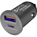 Prio Зарядно за кола за устройства с конектор USB-C / USB-A, двоен, 45W (20642)