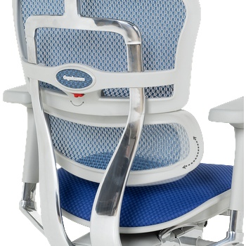 Ергономичен стол ergohuman elite 2 - сива рамка - син (b3520664)