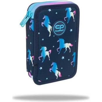 COOLPACK Ученически несесер с пособия COOLPACK - JUMPER 2 - Blue unicorn