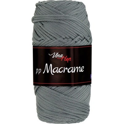 Vlna - Hep pp Macrame 4235 šedá