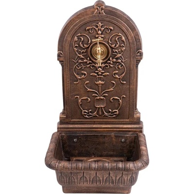 Umývadlo Gardens WB-005C, záhradné, medený vzhľad, 440x360x765 mm