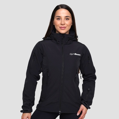 GymBeam Дамско Softshell яке Black S