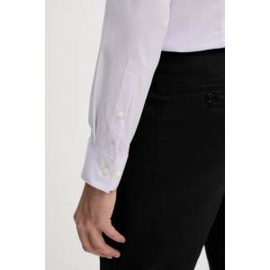 Calvin Klein риза мъжка от памук с еластан (LV019EU090) - answear - 97,77 лв