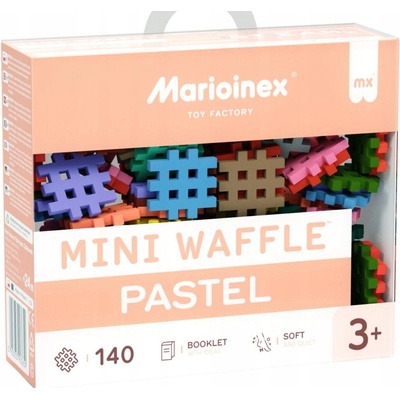 Marioinex MINI WAFLE PASTEL 140 ks