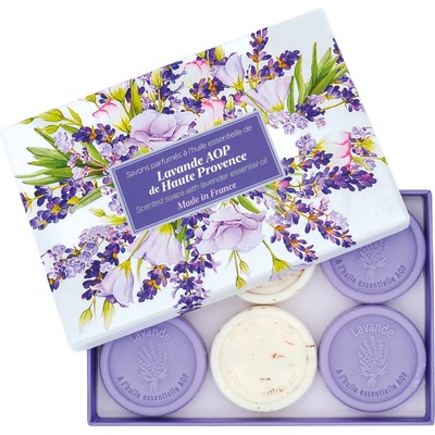 Esprit Provence Dárková sada mýdel Levandule 6 x 25 g