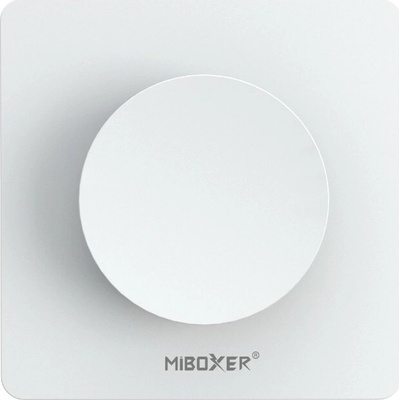 Otočný nástenný ovládač MiBoxer K1 MONO/CCT 2,4GHz biely
