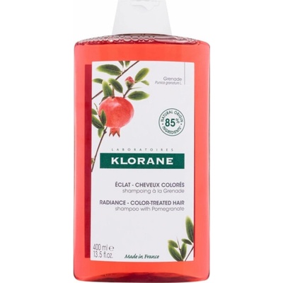 Klorane šampon na vlasy s granátovým jablkem a zářivým voskem 400 ml