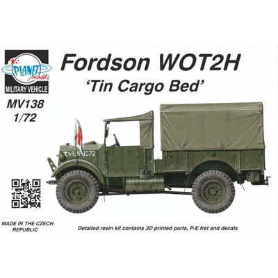 Special Hobby Fordson WOT2H 15CWT Tin Cargo Bed 1:72
