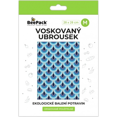 Beepack Voskovaný ubrousek VLNY 28x28cm