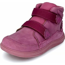Bugga Dievčenské celoročné barefoot topánky NUVA Fuchsia B00198-07
