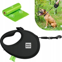 WAUDOG Vodítko automatické R LEASH se zásobníkem na sáčky