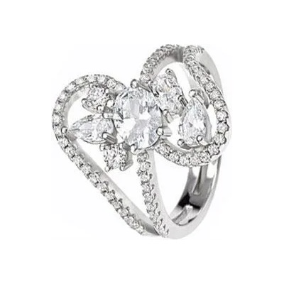 Bliss Дамски сребърен пръстен Bliss 20073164 (20073164)