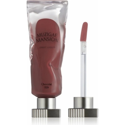 Muzigae Mansion Objet Liquid dlouhotrvající tekutá rtěnka s matným efektem 029 Chocolat 6 ml