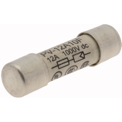 Ultra rychlá válcová pojistka Eaton PV-12A10F 10x38mm, 1000V DC, 12A
