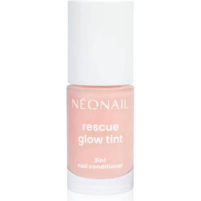 NEONAIL Rescue Glow Tint 3in1 Nail Conditioner подхранващ лак за нокти цвят Peachy Peach 7.2ml