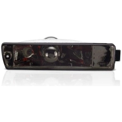 Кристални мигачи за широката броня Golf II - черен хром