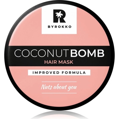 ByRokko Coconut Bomb vyživujúca maska na vlasy 180 g
