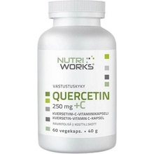 NutriWorks Quercetin + Vitamin C 250 mg 60 kapsúl