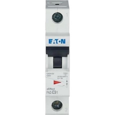 Eaton Автоматичен прекъсвач eaton faz-c3/1, 278551 - 3 a, 1p (278551)