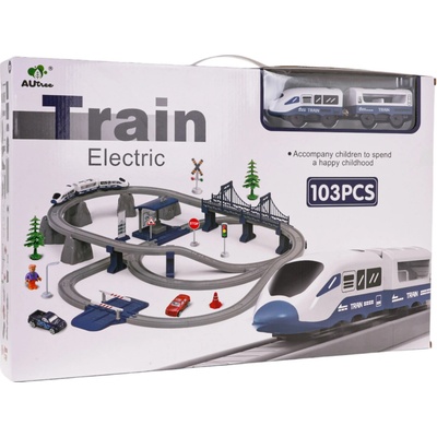 RKToys Kolejová dráha se stanicí 103 dílů