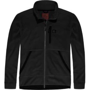 Vintage Industries Валерио с качулка от флийс с кухи влакна, черна (30120.black)