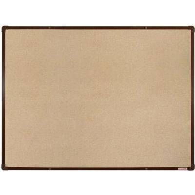 Extera Textilní tabule boardOK, 120 x 90 cm hnědá 100609