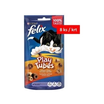 Felix Play Tubes s příchutí kuřete a jater 50 g