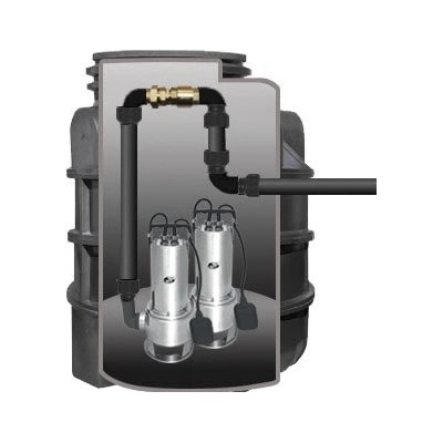 Aquacup SUMOBOX 1000 - 2x BEST INOX 1100 1283