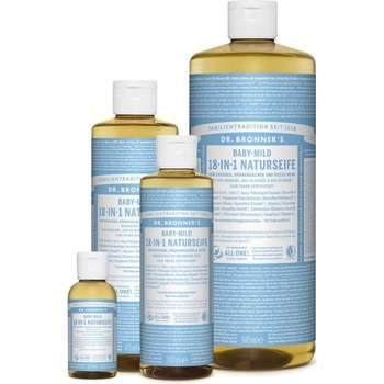 Dr. Bronner's Bez vône-Baby-Mild tekuté mydlo 59 ml