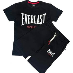 Everlast Short sleeve set - Black (Black/Black)