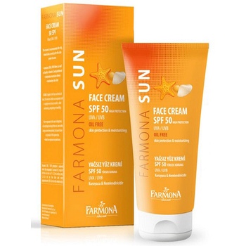 Farmona Natural Cosmetics Laboratory Слънцезащитен Крем за Лице с висока защита SPF 50 UVA/UVB Farmona Sun Oil Free (FASUN000717)