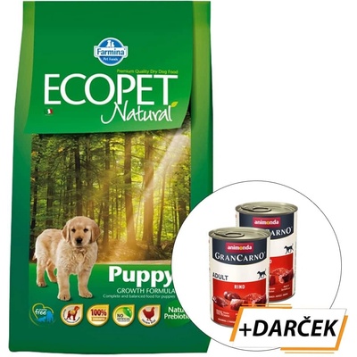 Ecopet Natural Puppy 12 kg