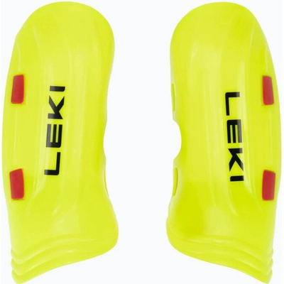 LEKI Shin Guard Worldcup Pro Junior Neonyellow