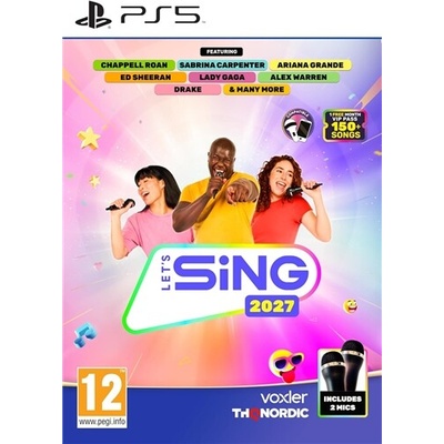 Let's Sing 2027 + 2 microphones