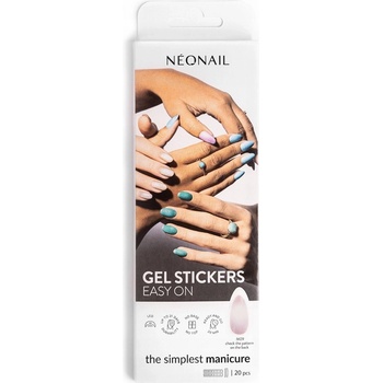 Neonail Hybridný lak v nálepke Gel Stickers Easy On M09