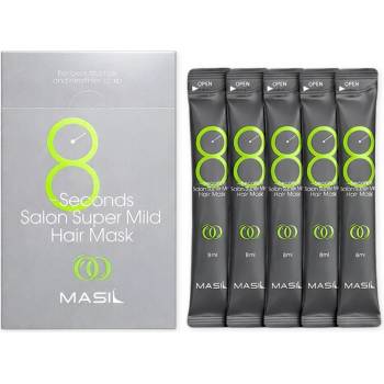 MASIL - 8 Seconds Salon Super Mild Hair Mask Stick Pouch - 8mlx20pcs