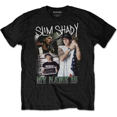 Eminem My Name is Homage Black XL Риза (EMTS21MB04)