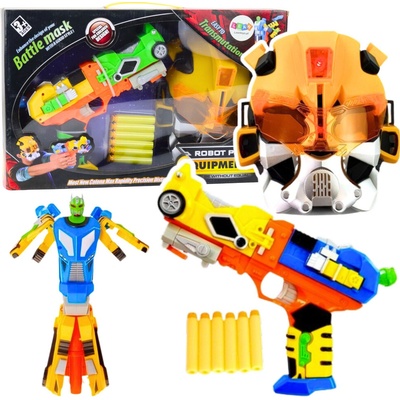 Mamido pistole 2v1 na pěnové náboje maska L-5090 – Hledejceny.cz