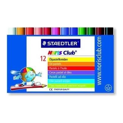 STAEDTLER Olejové pastely Noris Club 12 farieb