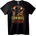 NOONEBRAND Тениска Западняшки стил - 4XL, Black