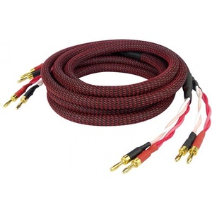 Dynavox - Perfect Sound Speaker Cable 2x2, 0m - репродукторен 4-жилен кабел с сечение 4x2, 5 mm2 (063827)