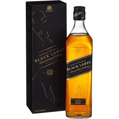 Johnnie Walker Black Label 12y 40% 0,7 l (holá láhev)