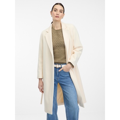 orsay Кремаво дамско палто ORSAY Orsay | Byal | ЖЕНИ | 36