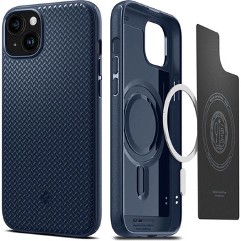 Image 1 of Spigen Mag Armor MagSafe за iPhone 15 - Син