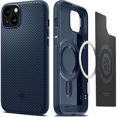 Spigen Mag Armor MagSafe за iPhone 15 - Син