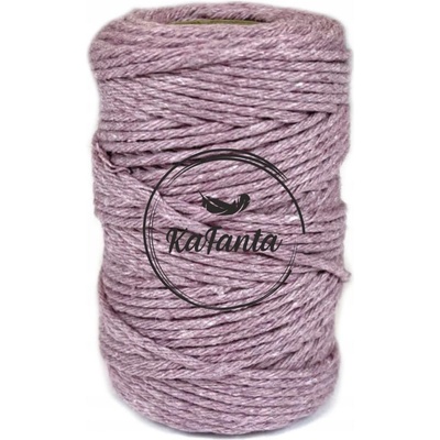Macrame priadza KaFanta 2mm/60m - levanduľa