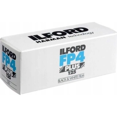 Ilford FP4+/120 negatív čiernobiely