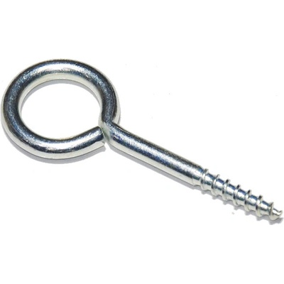 Oko s vrutem, 30x16x3,8mm, Zn
