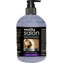 Styling hair gel s pumpičkou extra silný (fialový) 500 ml