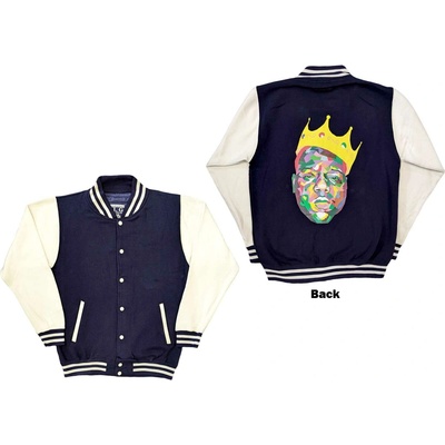 Varsity Biggie Smalls Crown Modrá Biela